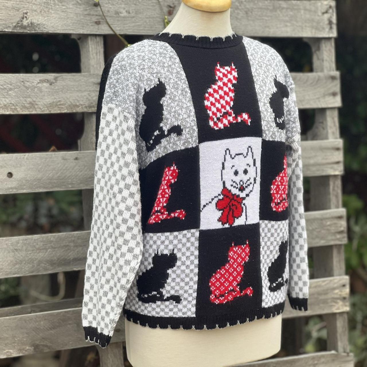 Basic Editions Women's Sweater - Multi/Black - M … - image 8