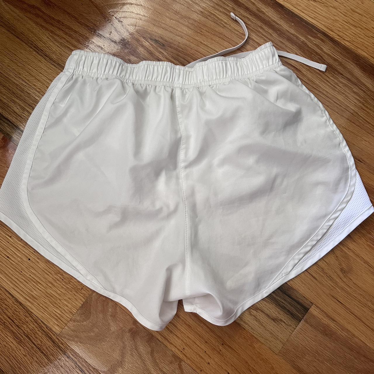 womens white nike air shorts