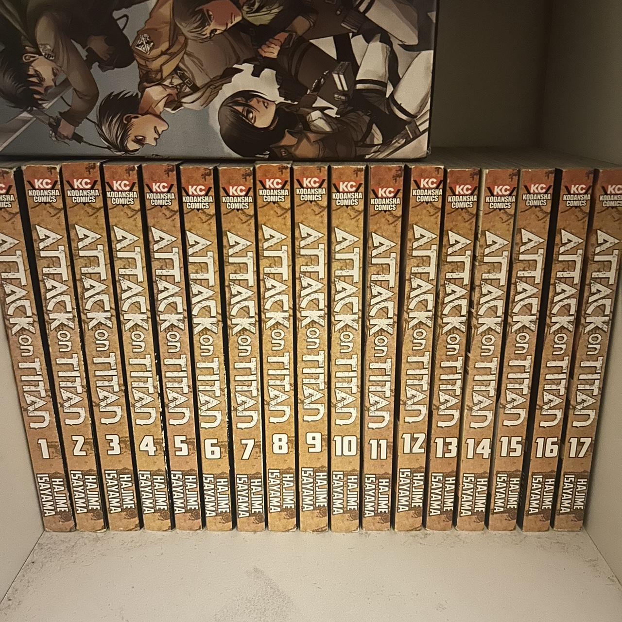 Attack on Titan Manga store Lot