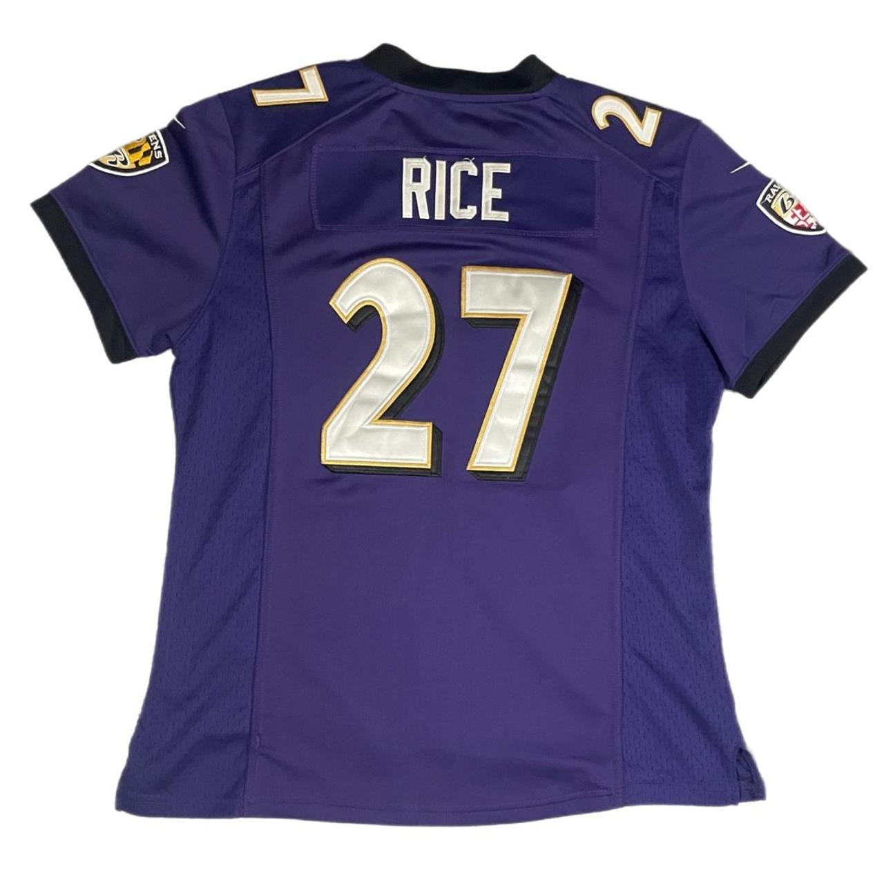 Ray Rice Baltimore Ravens NFL Fashion Pink Replica Jersey Girls Toddler  (2T-4T)