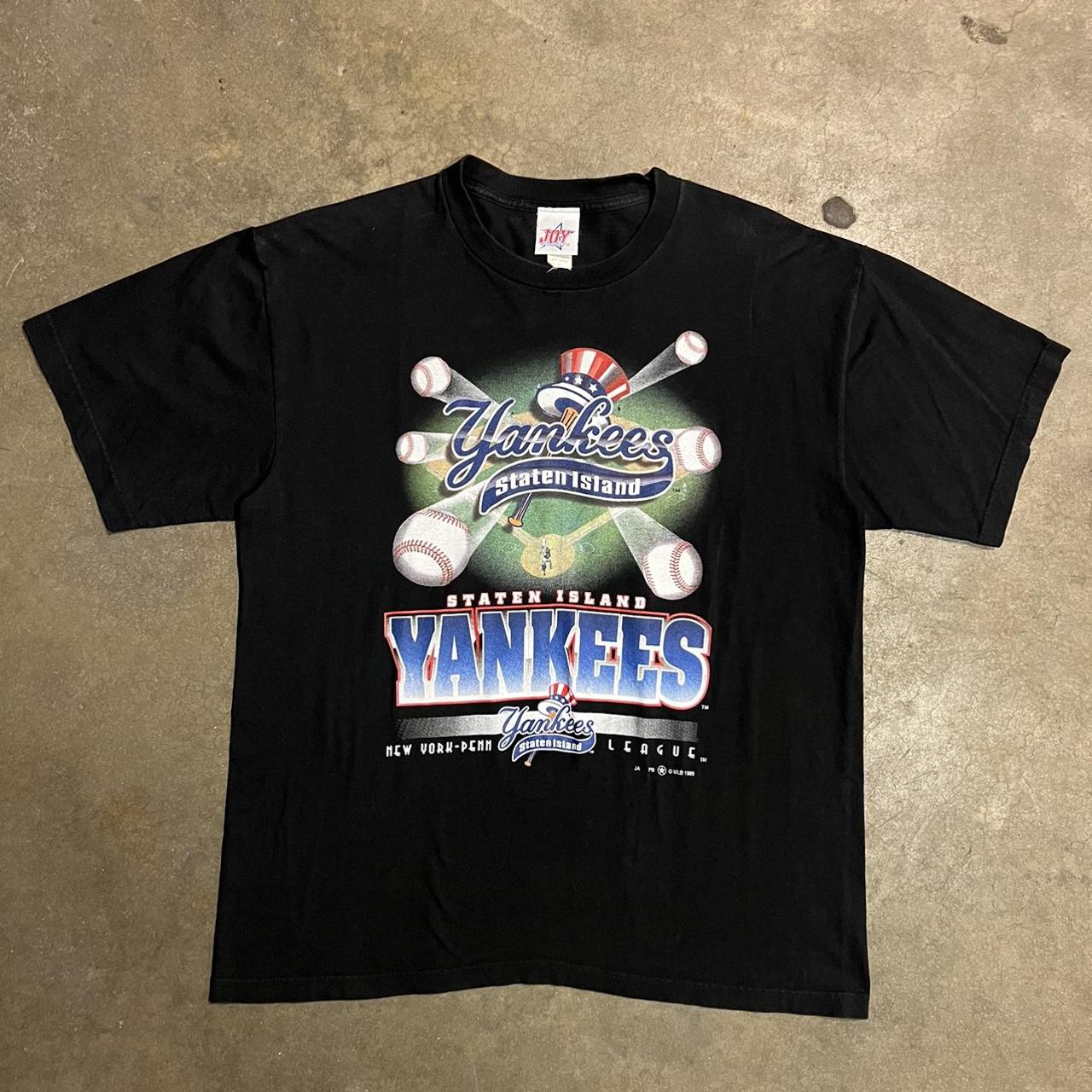 MILB Baseball Staten Island Yankees Black FDNY - Depop