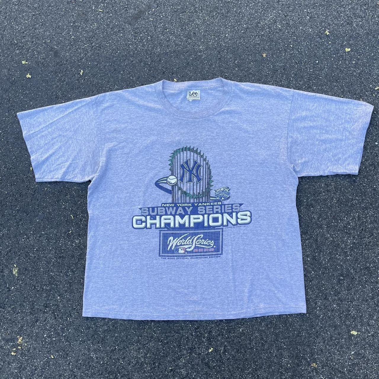 Vtg New York Yankees Subway Series Champions - Depop