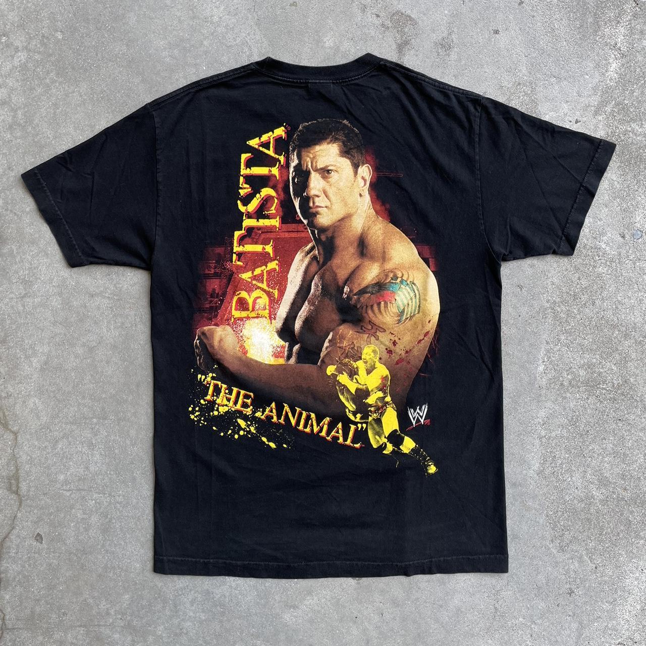 Vintage Batista “The Animal” T Shirt Vintage WWE... - Depop