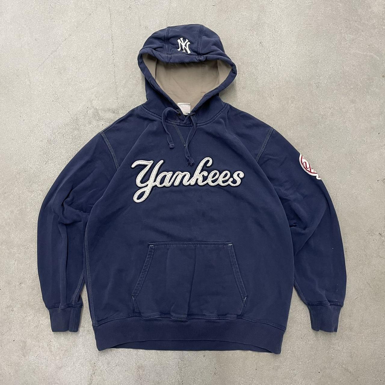 Vintage New York Yankees Hoodie New York Yankees... - Depop