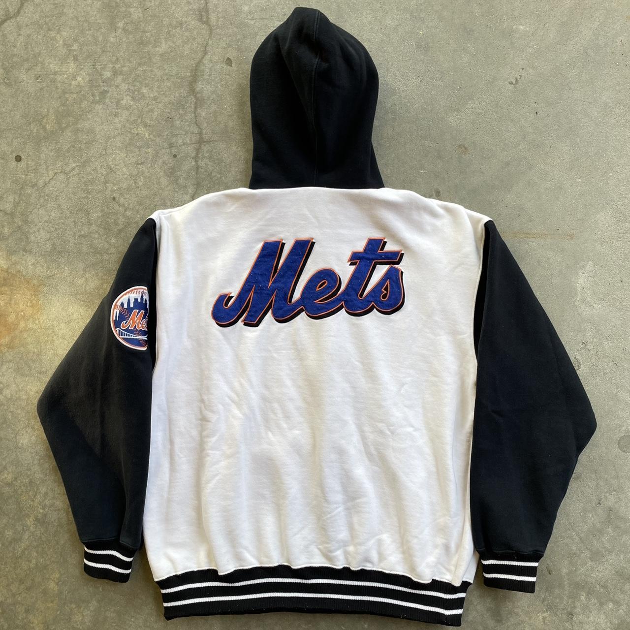 New York Mets Varsity Hoodie By Stitches New York... - Depop