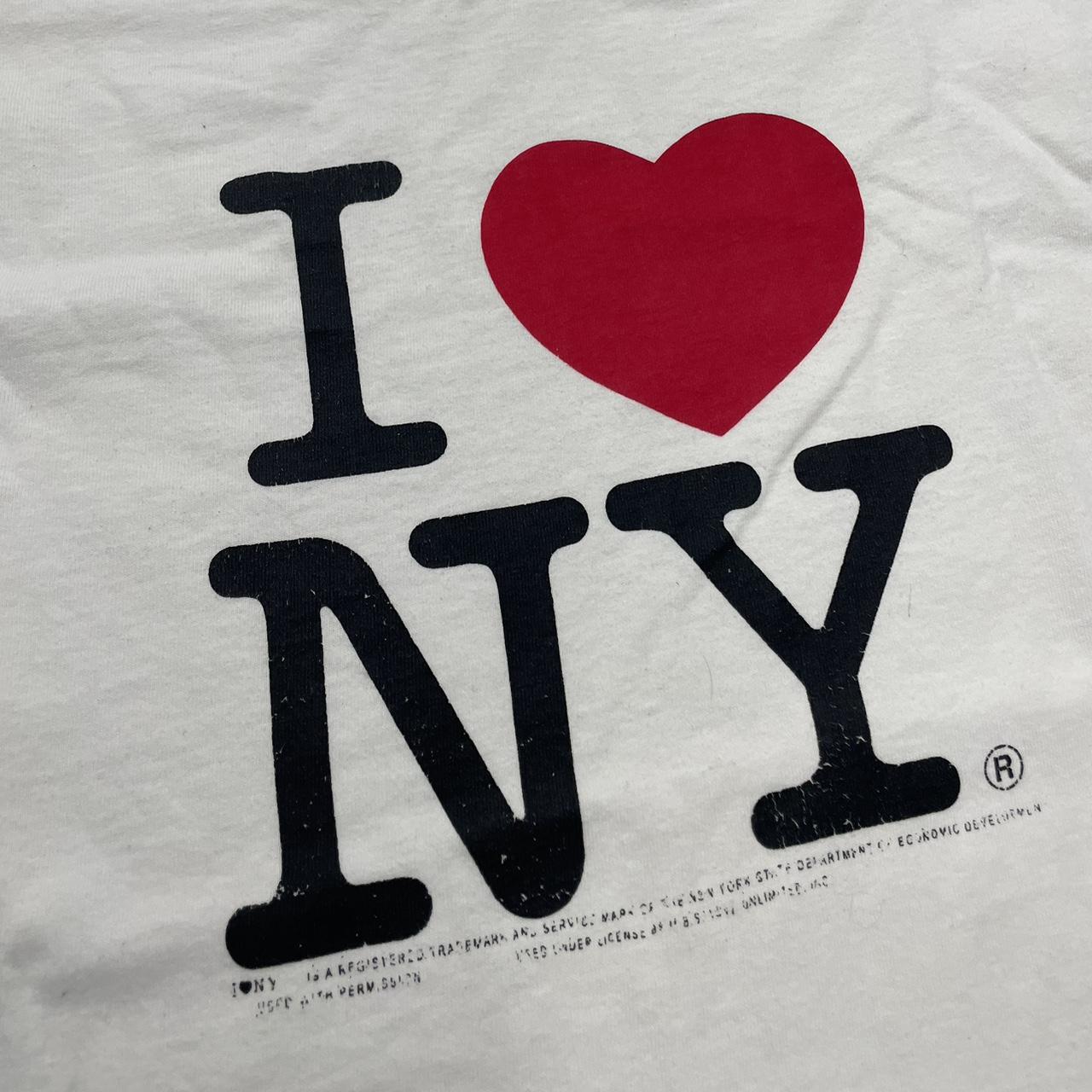 Vintage I Love New York T Shirt Vintage I Love NY... - Depop