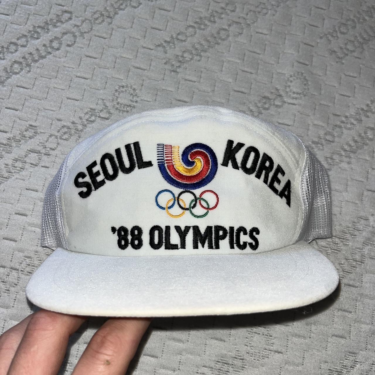 Seoul korea 1988 olympics hat