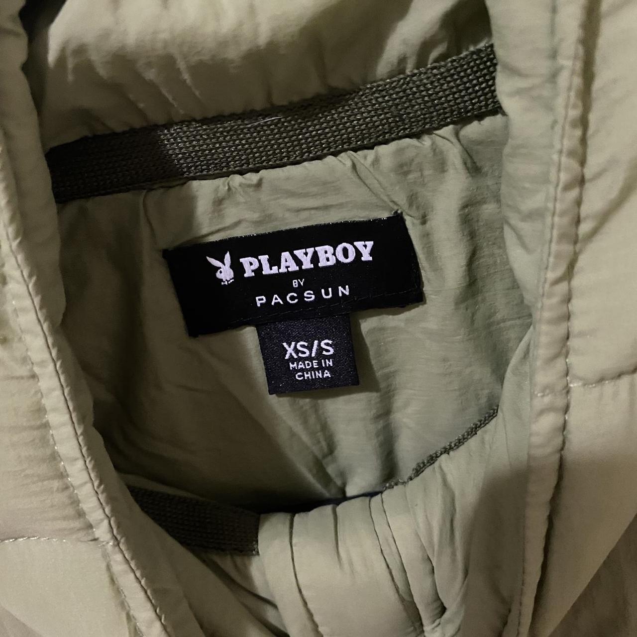 Playboy Women's Green Jacket | Depop