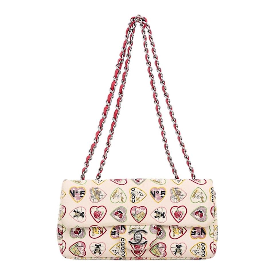 ちゃんみな B級 MINI BALENTINE BAG RARE! CHANEL Valentine Mini Bag 2006 100% Authentic | Depop