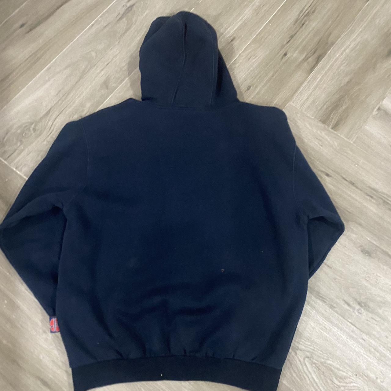 Wu Wear Men's Navy and Red Hoodie (4)