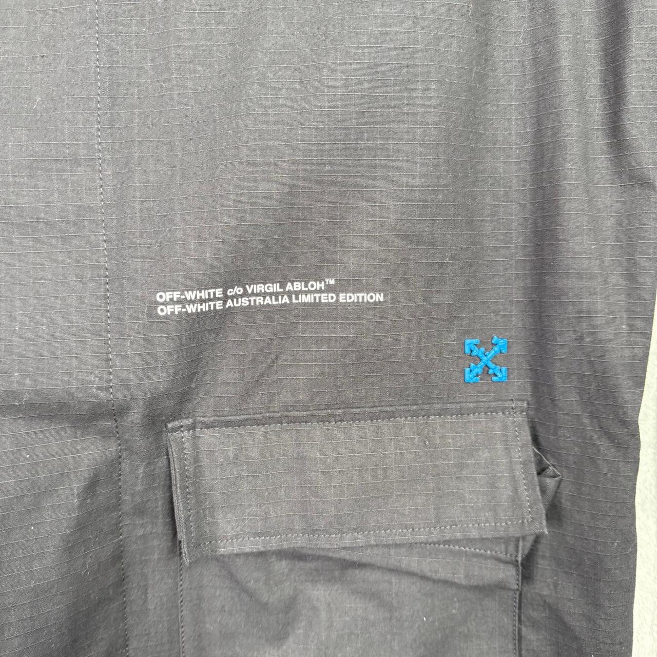 Off-White Men's Lightweight Jacket - Black/Blue –… - image 3