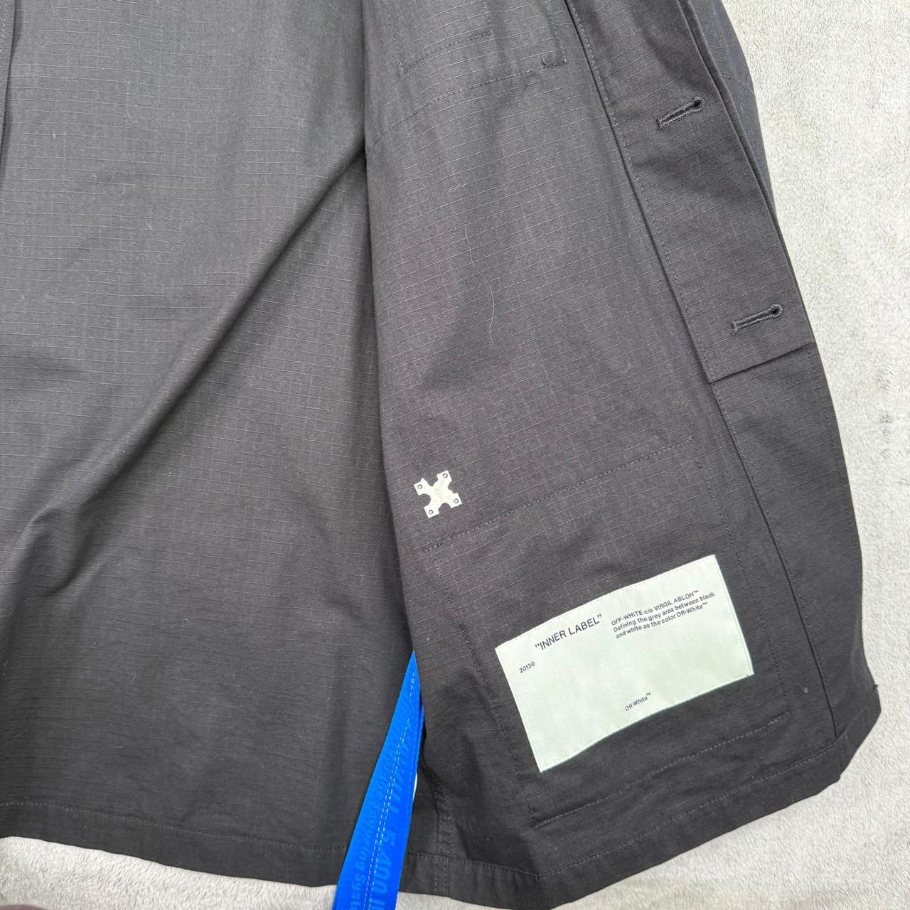 Off-White Men's Lightweight Jacket - Black/Blue –… - image 7