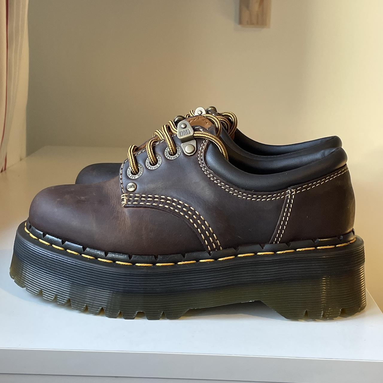 Doc Martens 8053 QUAD II CRAZY HORSE LEATHER... - Depop