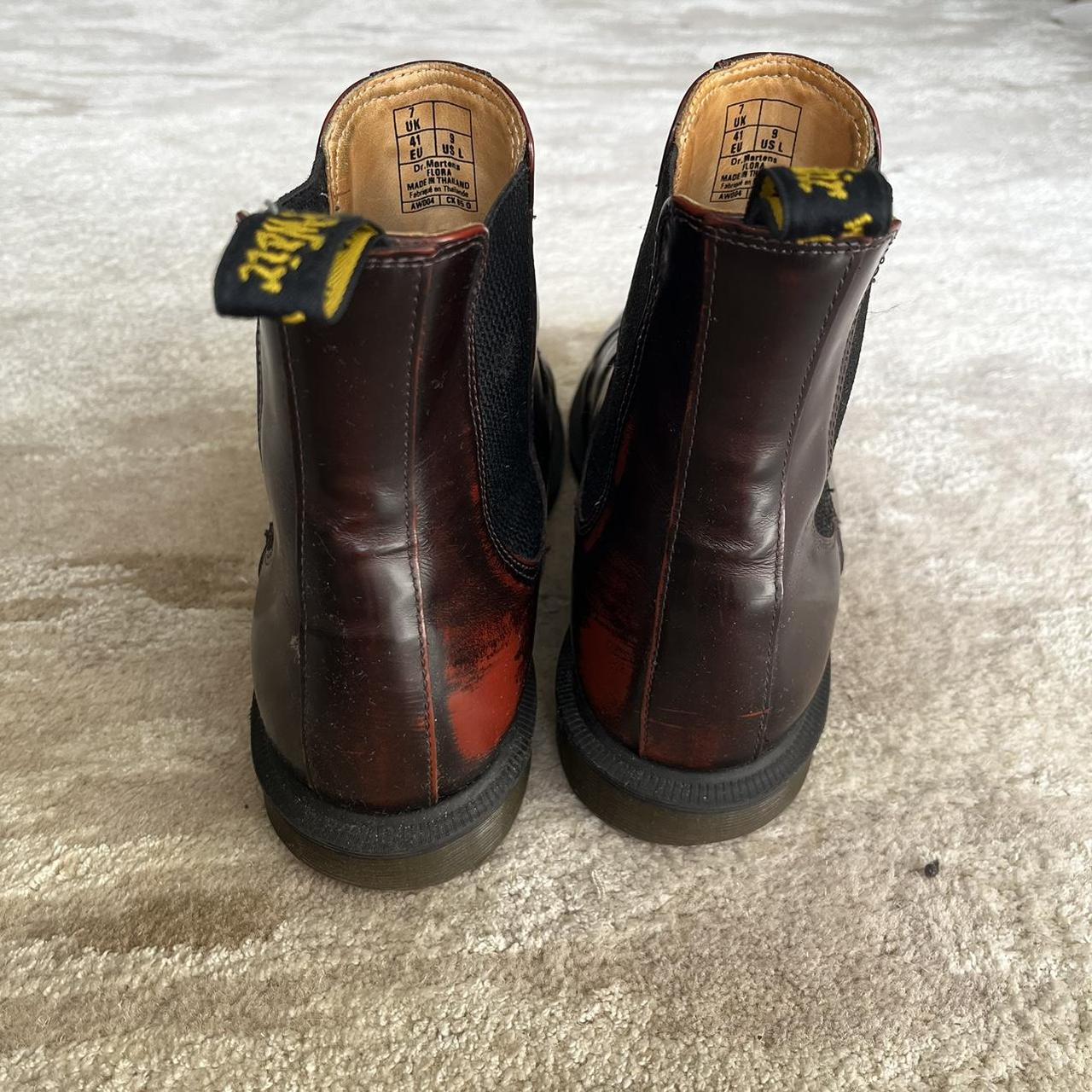 Dr. Martens Women's Brown and Red Boots (4)