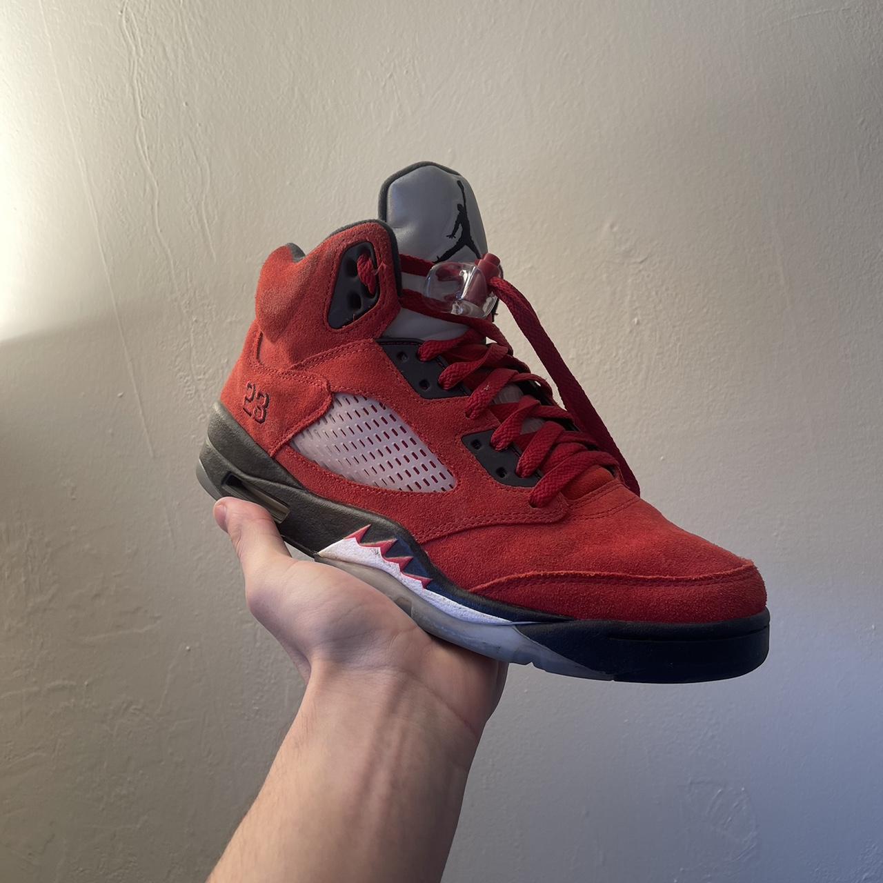 raging red jordans