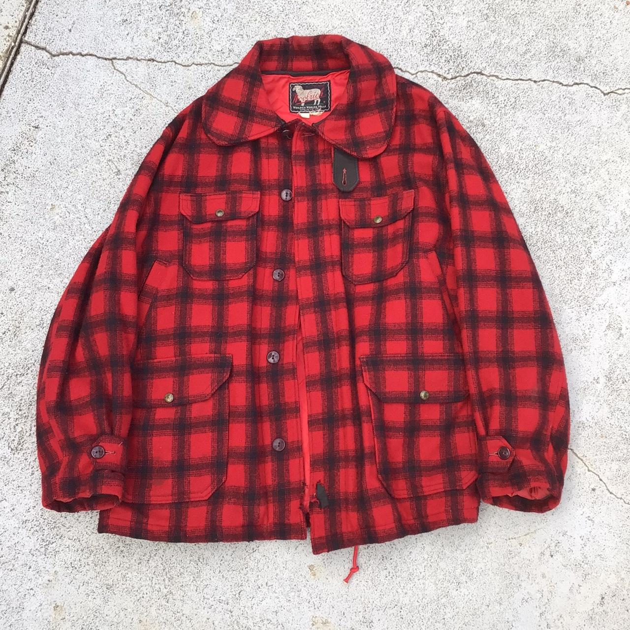 Men's Red and Black Jacket | Depop