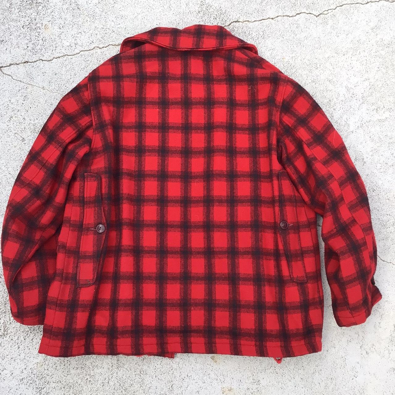 Men's Red and Black Jacket | Depop