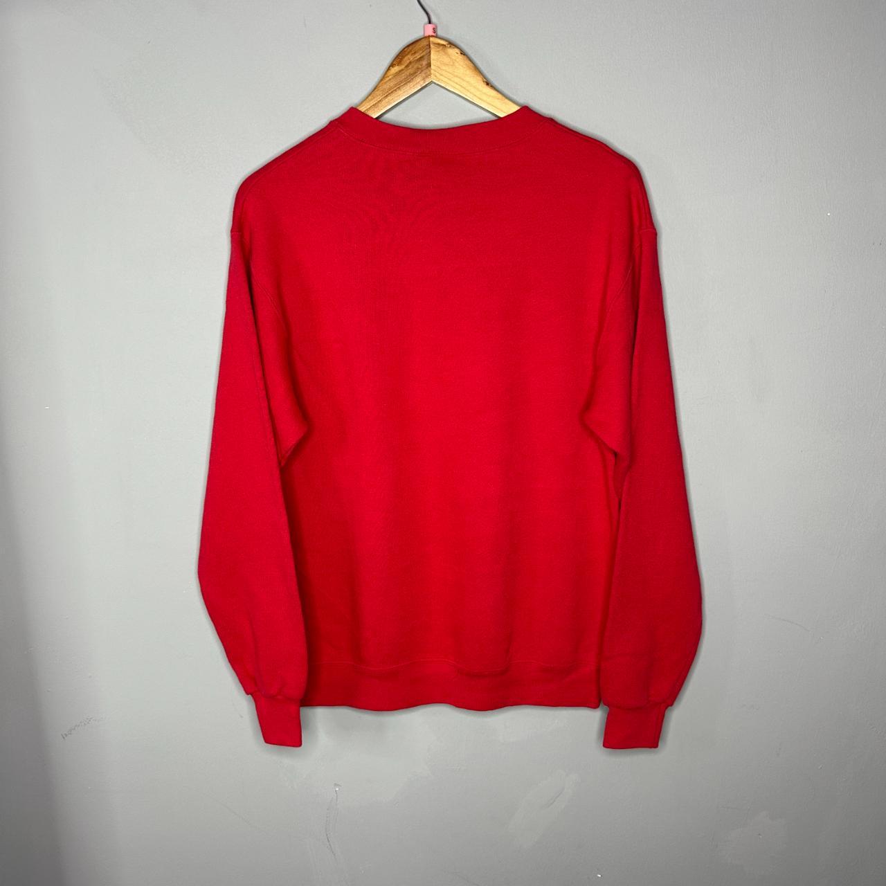 Disney Men's Red Sweatshirt | Depop