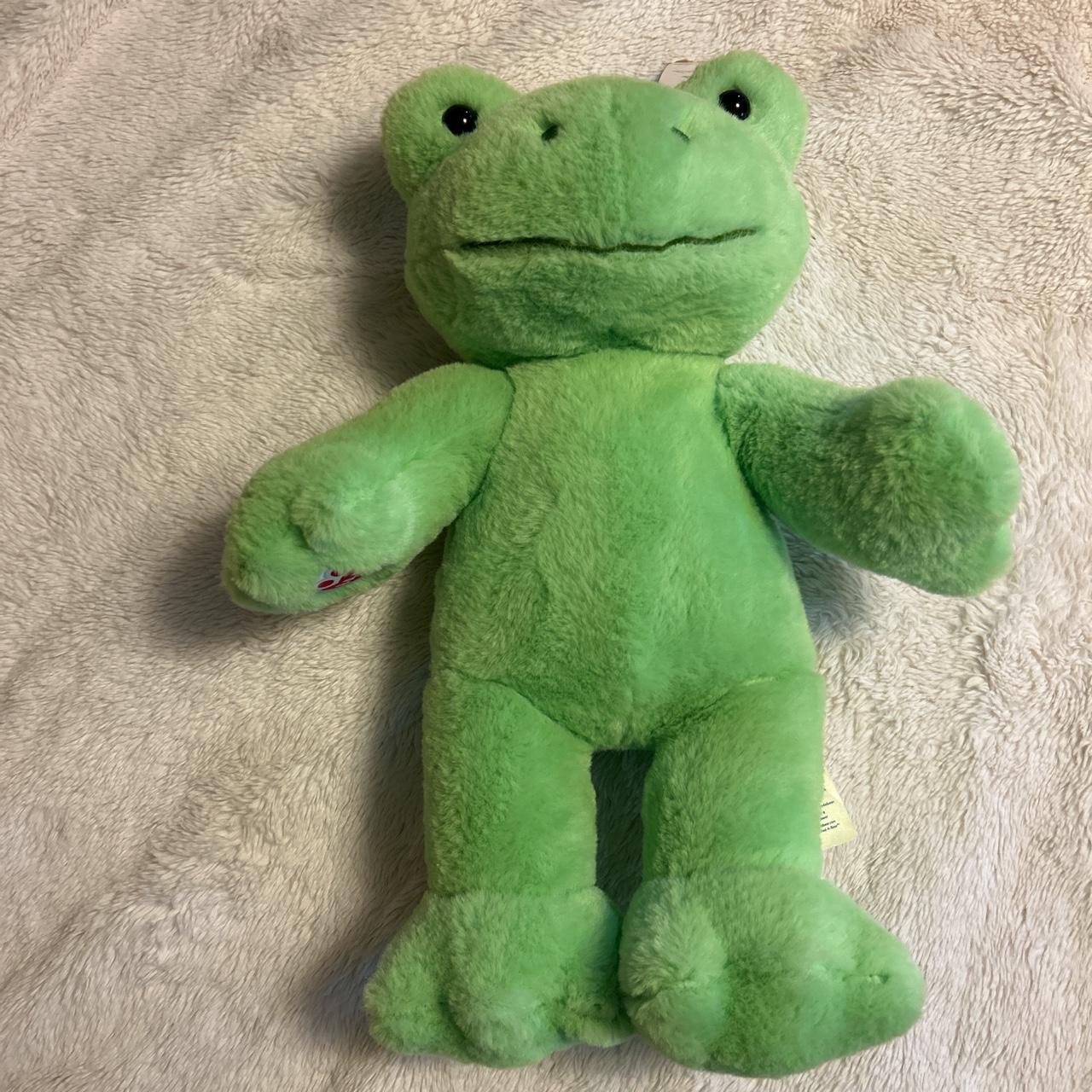 Build a Bear Frog 🐸 smells like strawberries 🍓 new... - Depop