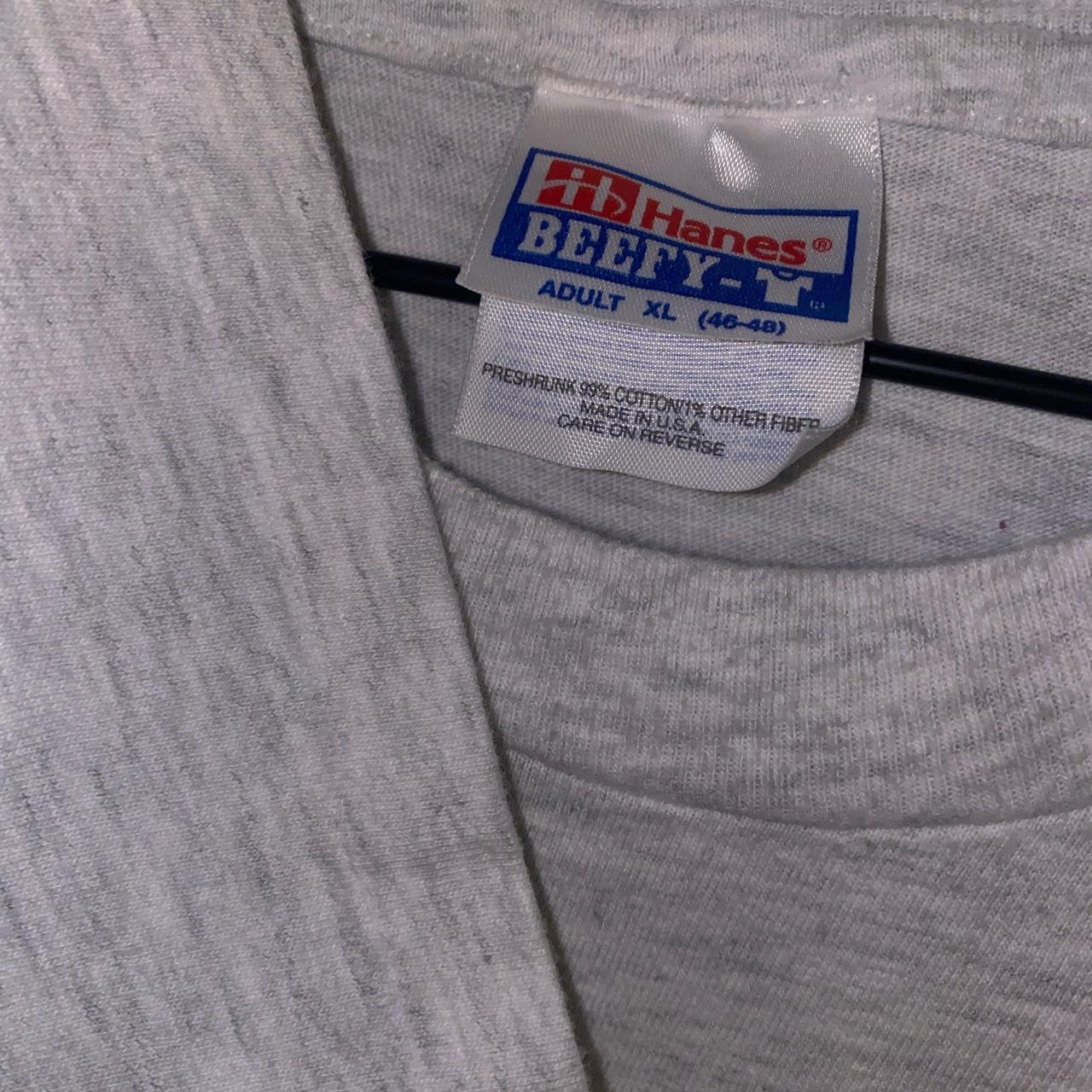 Hanes Men's Grey Tshirt Depop