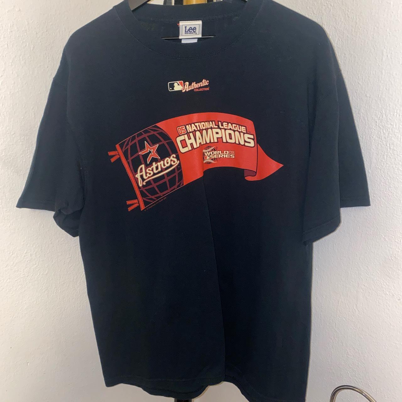 Authentic 2005 Astros World Series T-shirt - men's - Depop