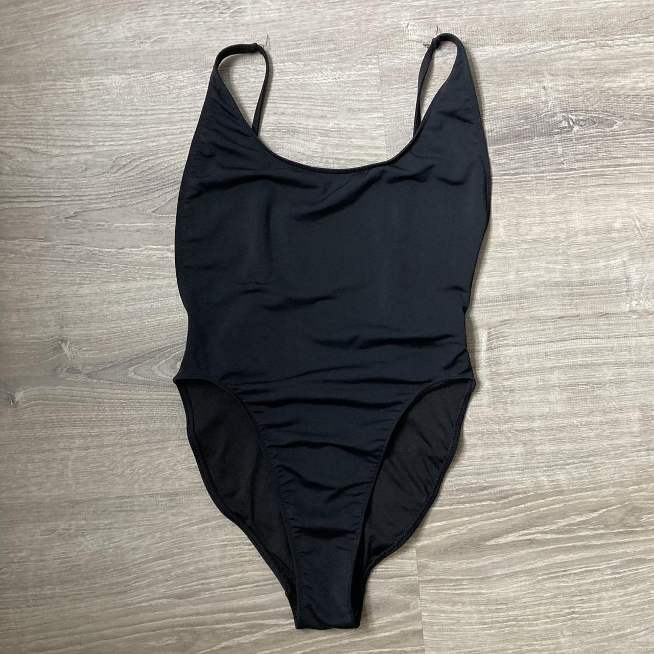 American Apparel Women's Black Swimsuit-one-piece