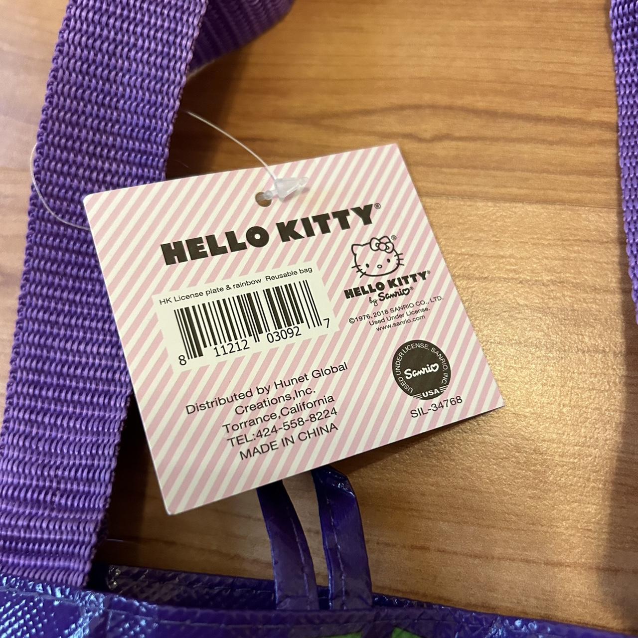 Hello Kitty® Reusable Bag: License - Purple