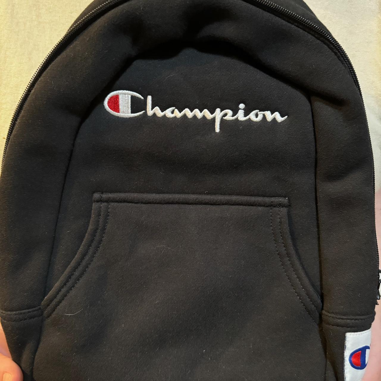 Black champion backpack best sale