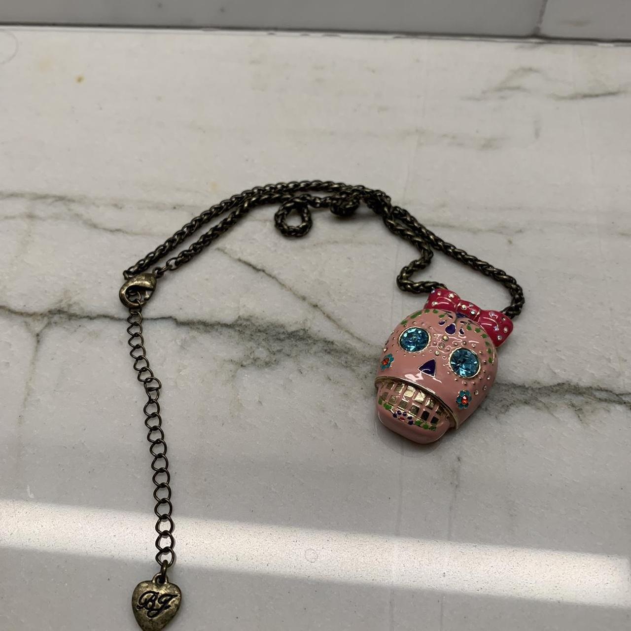 Betsey johnson sugar skull on sale earrings