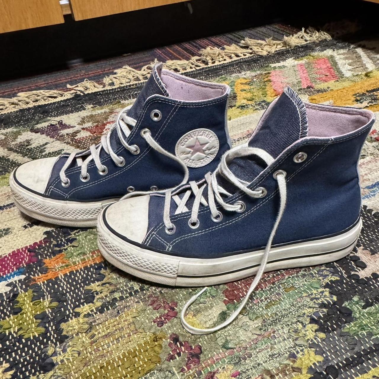 Converse Women's Sneakers Navy/Blue US – navy and light