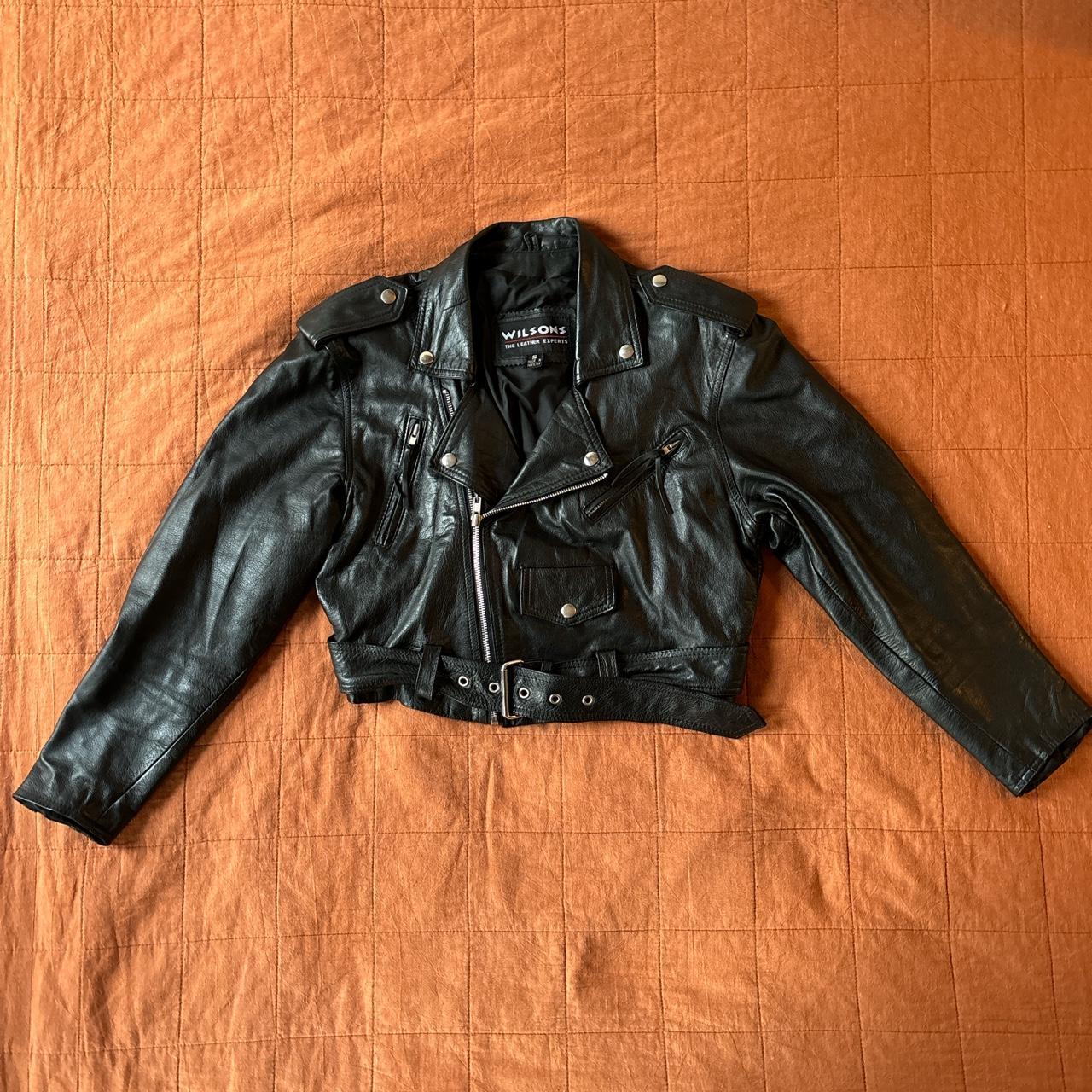 Guess leather jacket wilson on sale leather