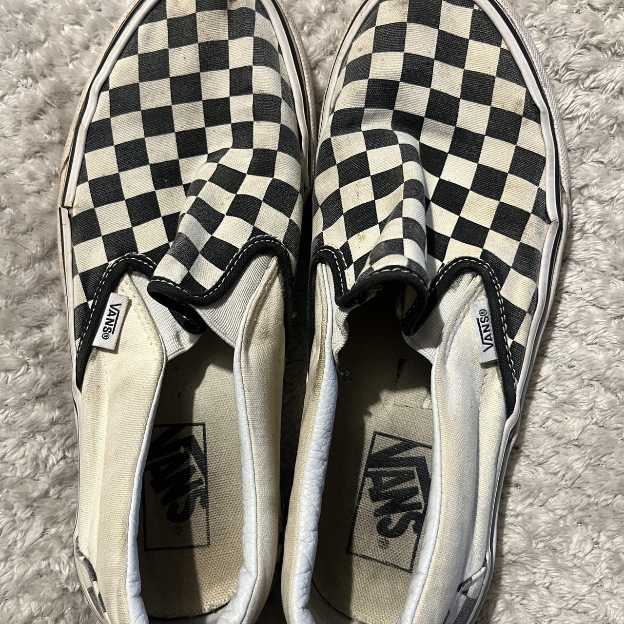 Vans best sale small checkered