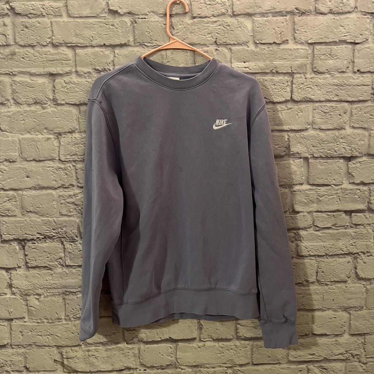 mens nike purple sweatshirt
