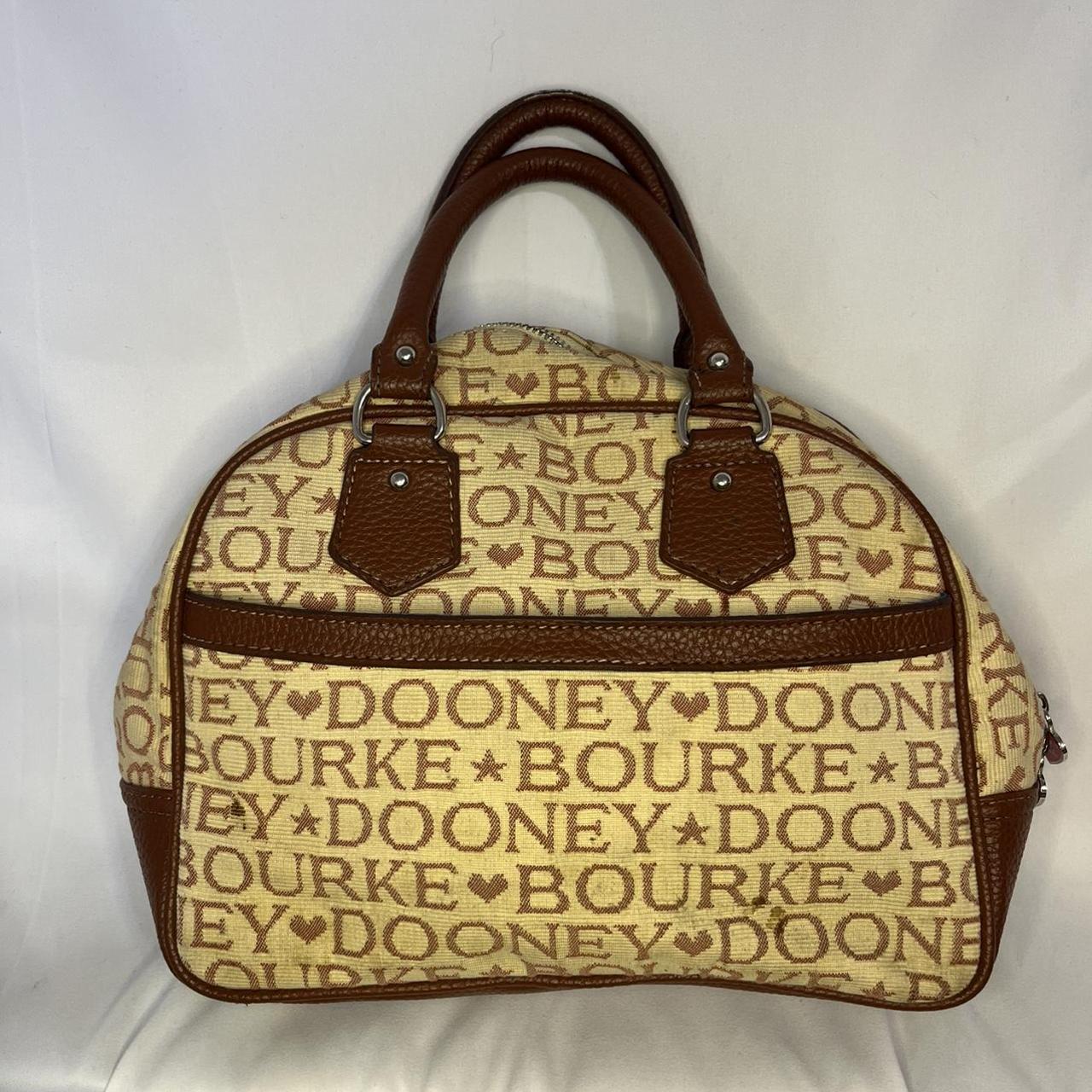 vintage Dooney & Bourke rare retired brown monogram - Depop