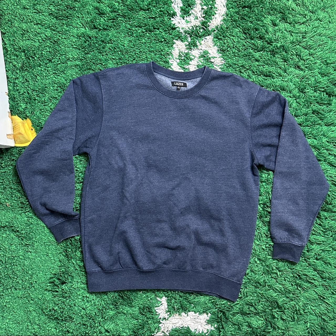 Vintage Men's Sweatshirt - Navy - L