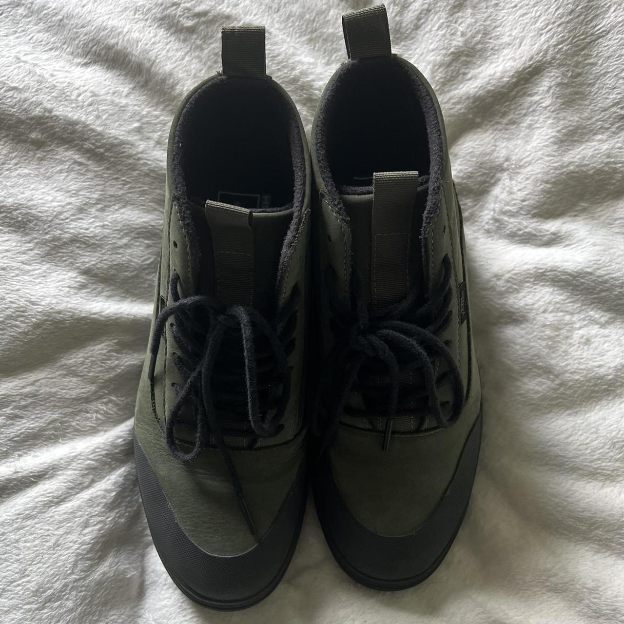 vans boots / hiking boots — worn a few times but in... - Depop