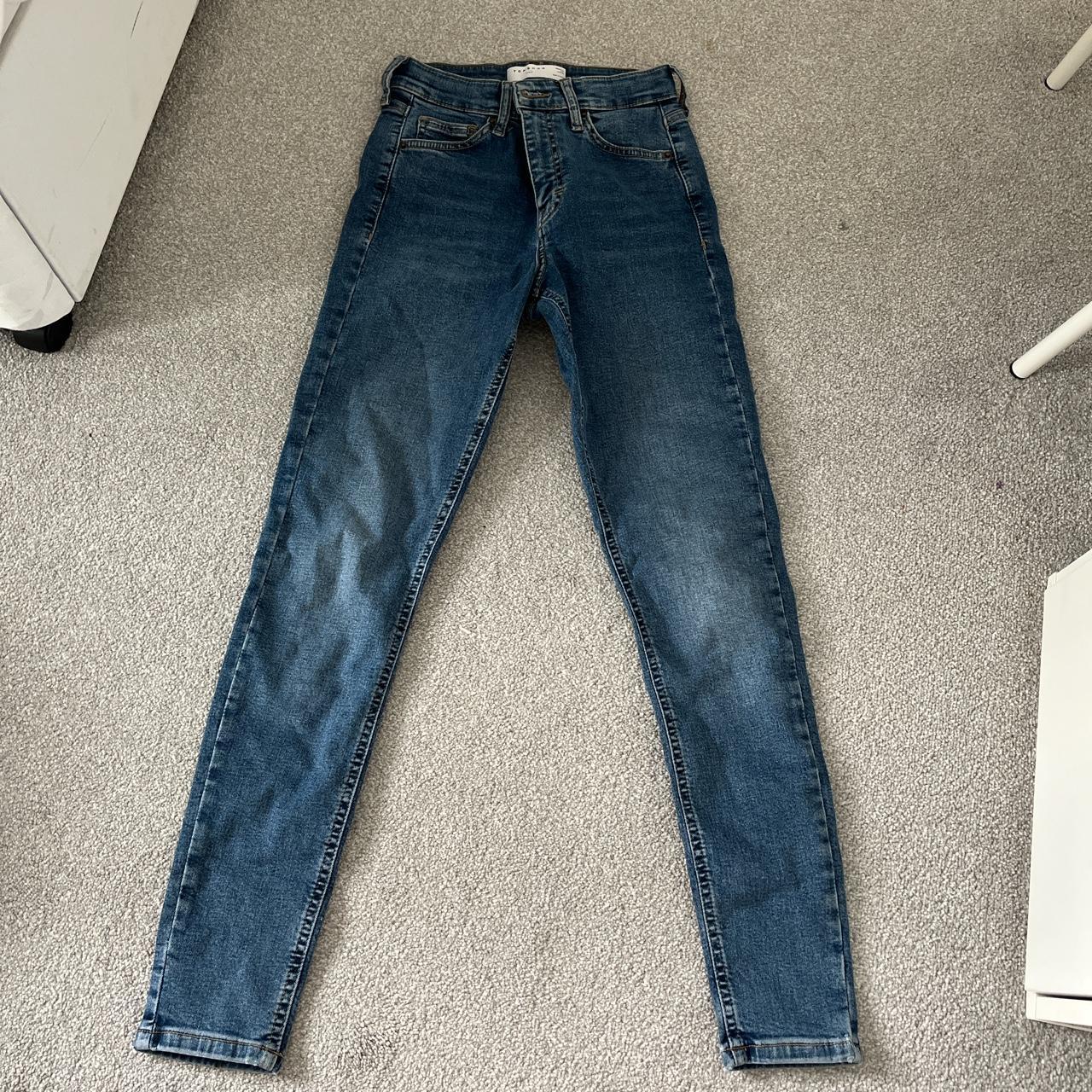 topshop jamie blue jeans