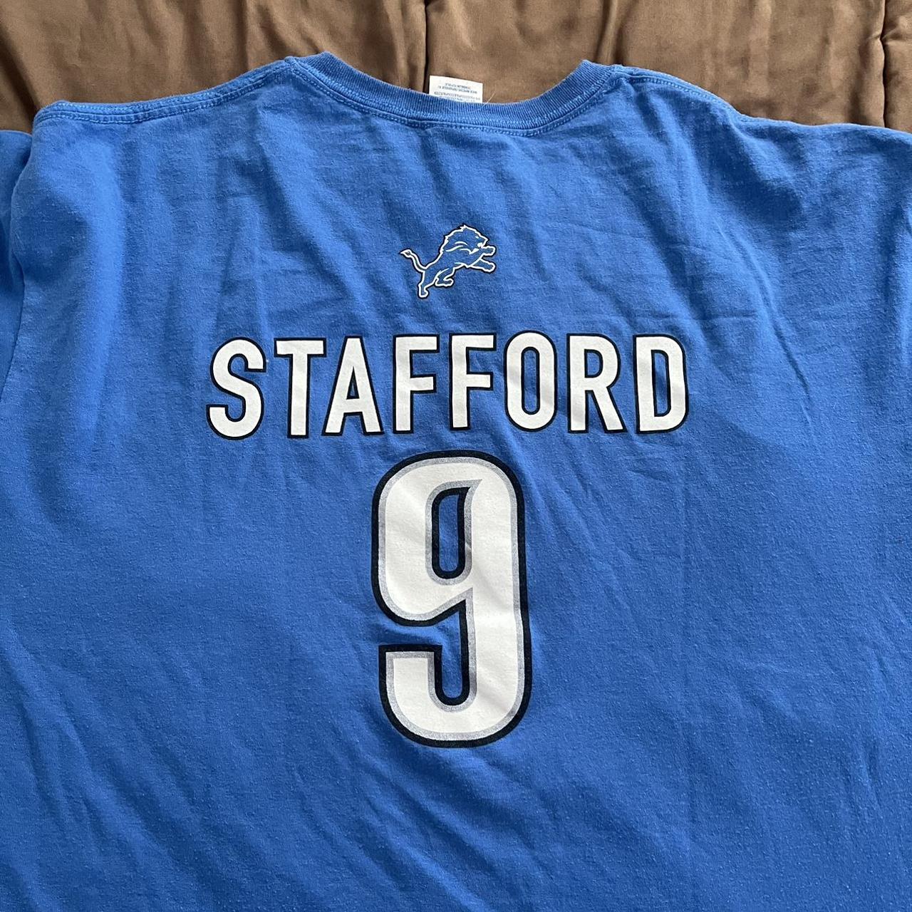 Matthew Stafford Lions Jersey Tee Size - Depop