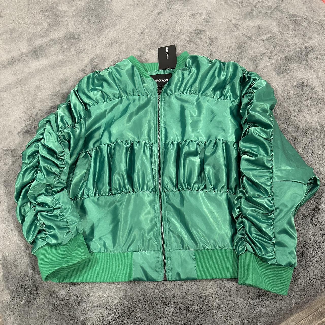 Fashion nova jacket 🍀 Perfect for St Patty’s day!... - Depop