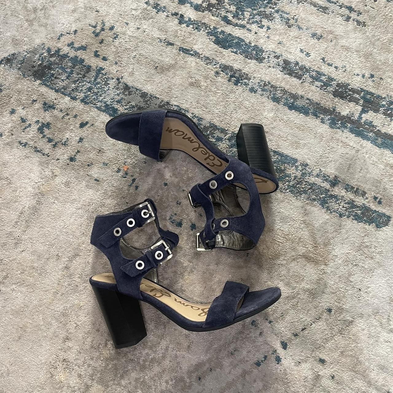 Sam edelman navy outlet sandals