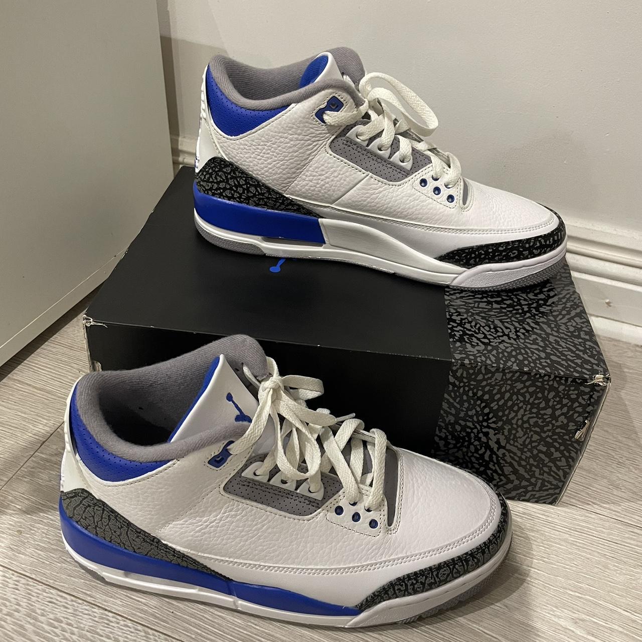 BRAND NEW! NIKE AIR JORDAN 3 SIZE 8 WITH BOX AND... - Depop