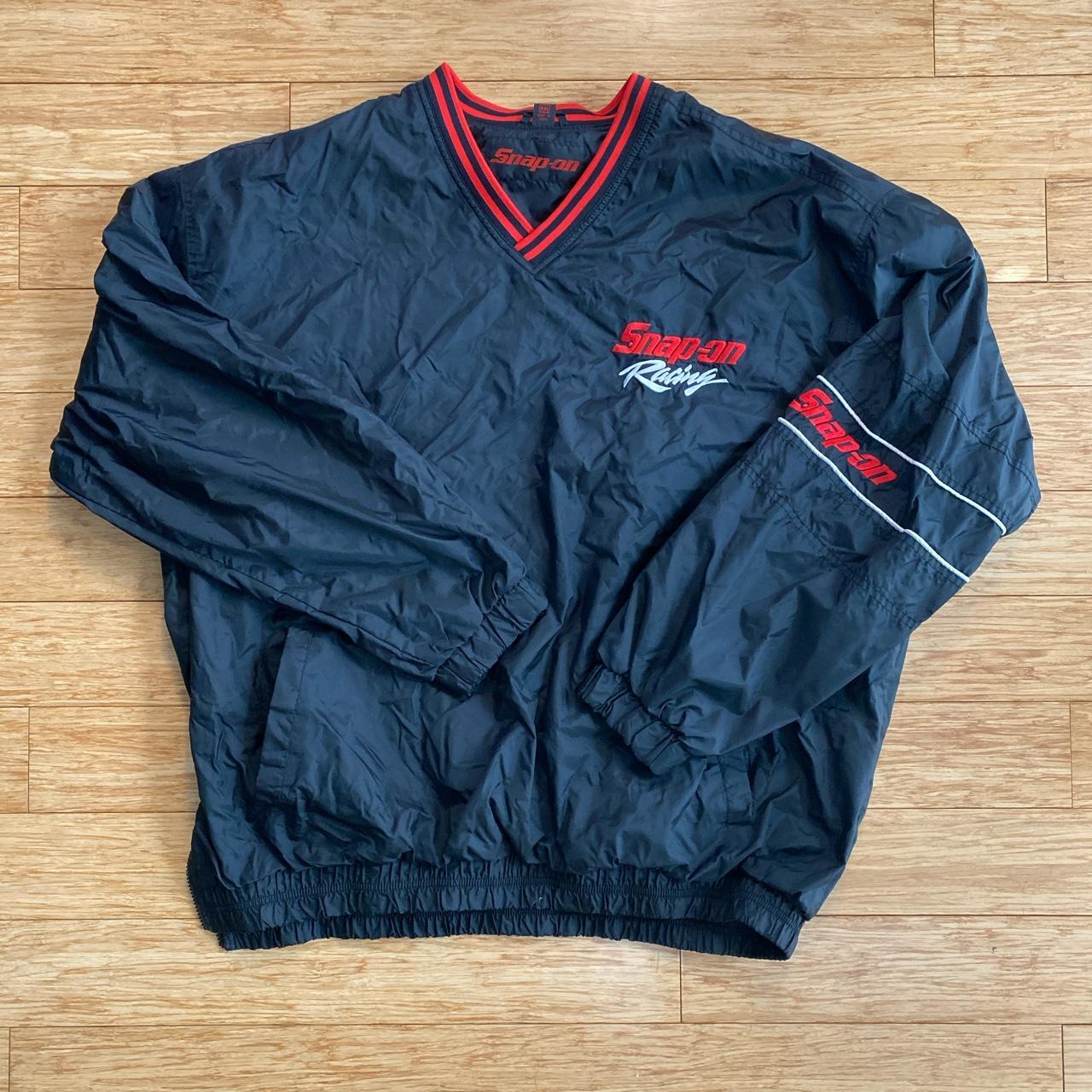 Snap-On Racing pullover sweater jacket #snapon... - Depop