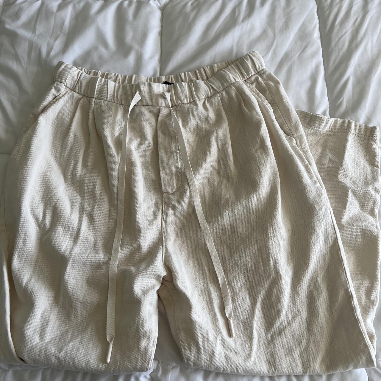 Zara linen pants🧺 size S in great condition! super... Depop