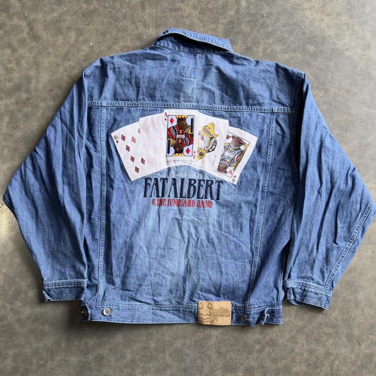 Men's Vintage Fat Albert outlet platinum Fubu Jacket