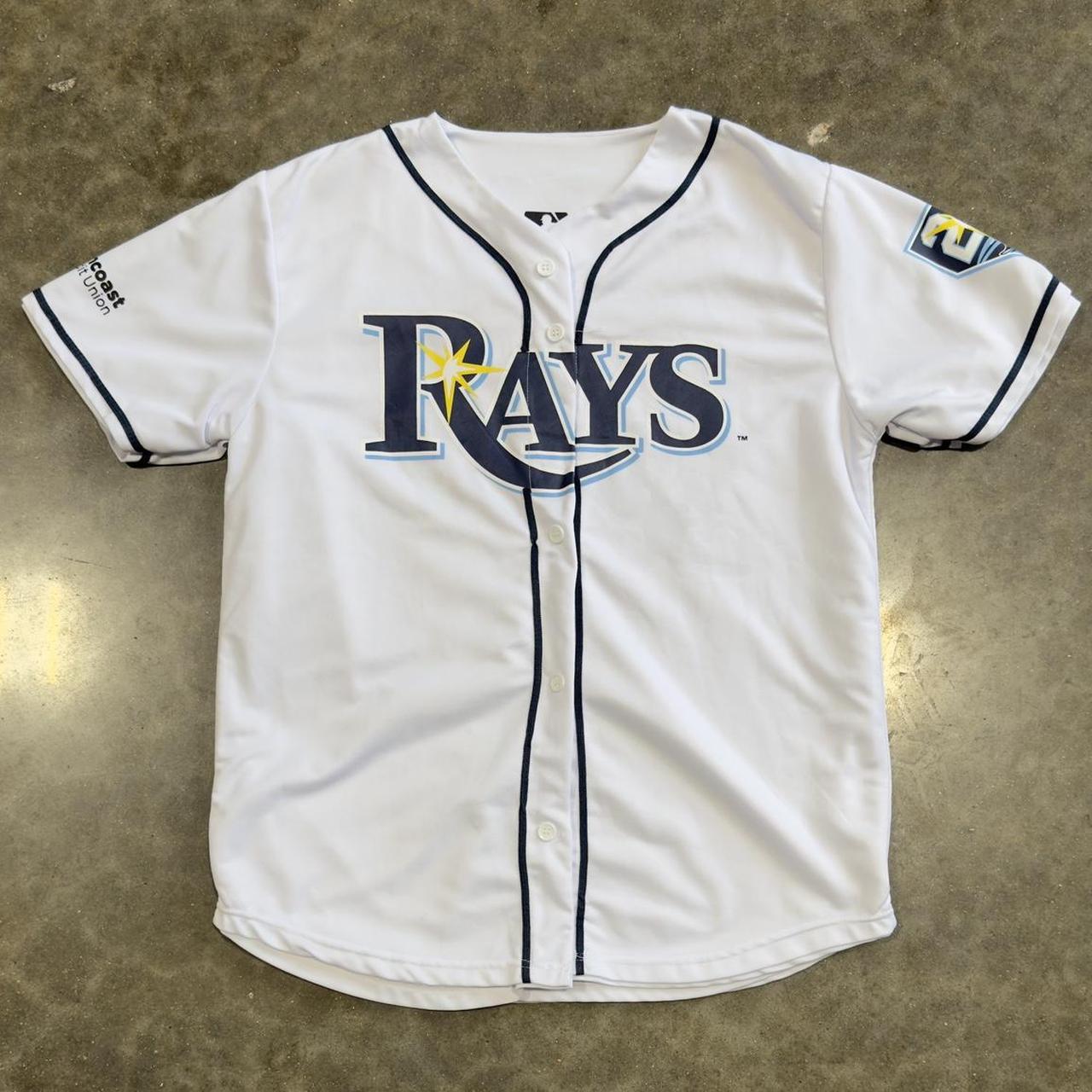 Modern Reversible Tampa Bay Devil Rays Jersey Great... - Depop