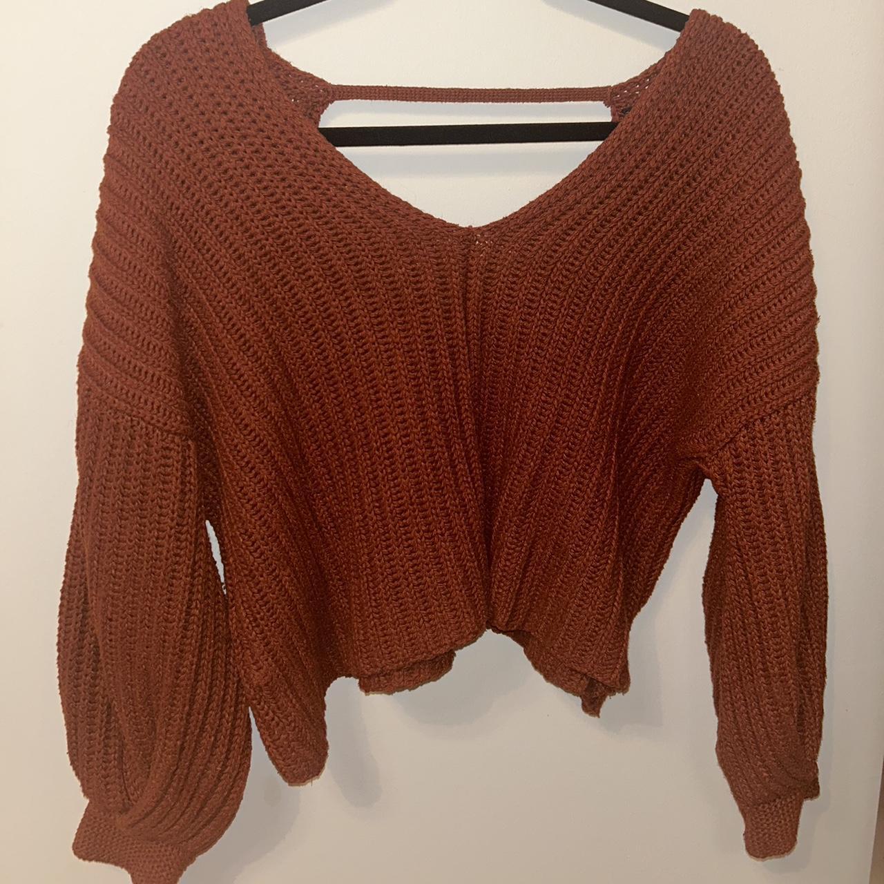 Open back clearance sweater forever 21