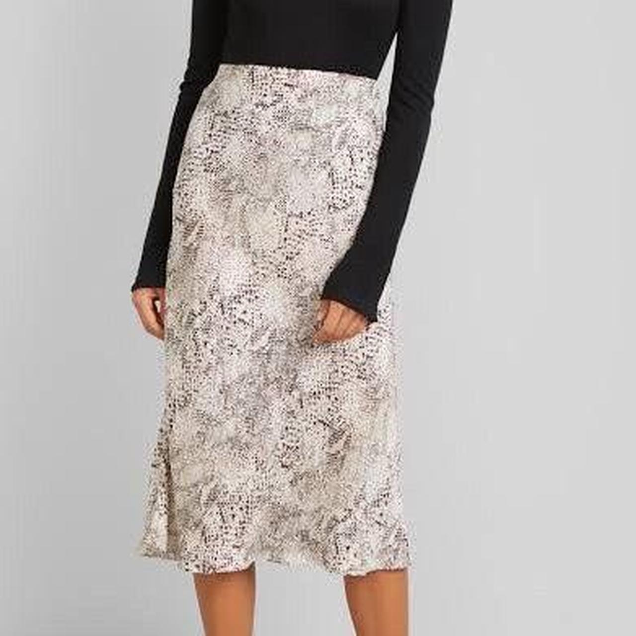 Kookai snake print skirt hotsell