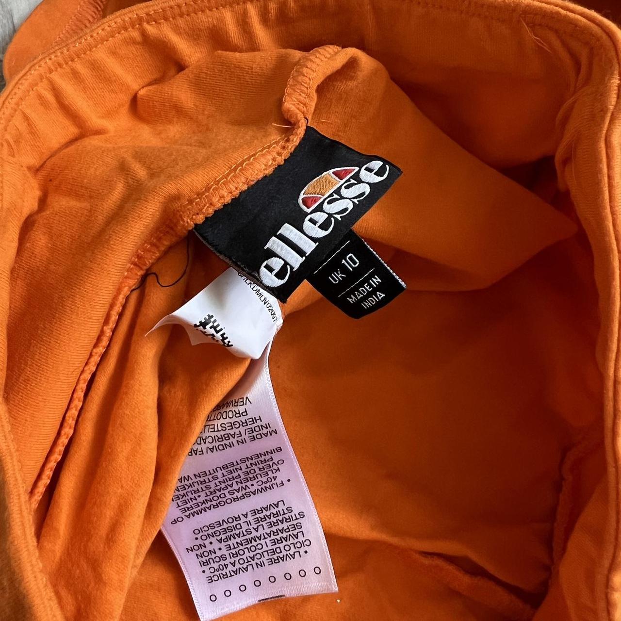 Ellesse Orange Set - Sporty Top With Shorts Asos - Depop