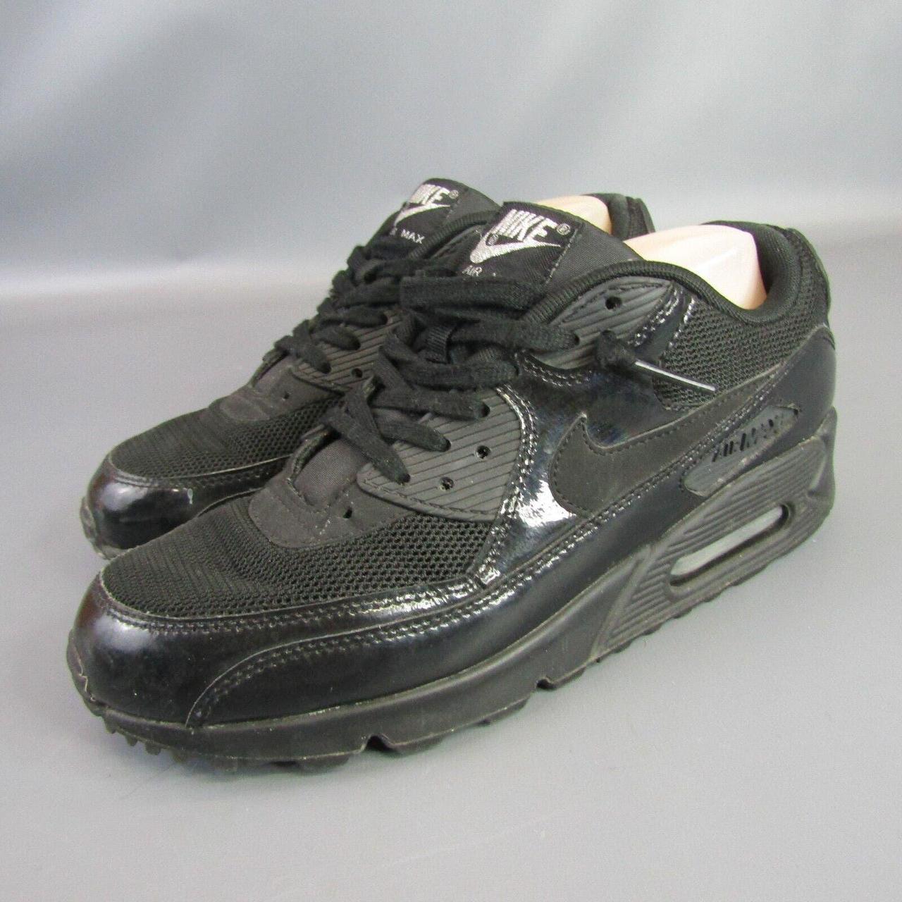 Women's black patent leather nike air store max 90