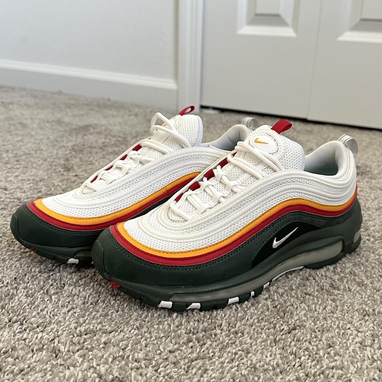 Air max 97 green red shops yellow white